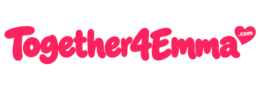 together4emma pink heart logo
